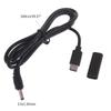 12V Type C to 3.5x1.35mm Triggers Power Cable Converter Cable Power Cord for Routers Laptop Speaker LED Light Camera