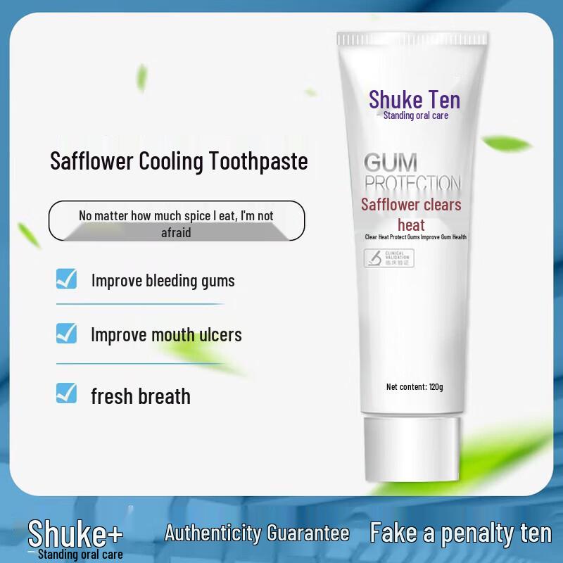 Saky Safflower Fire-Clearing Toothpaste