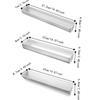 Semi-Circular Mousse Cake Mold Aluminum Zinc Zinc Alloy Bread Baking Mold Tiramisu Cake Mold  DIY Kitchen