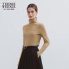 Teenie Weenie Women's Winter Mock Neck Long Sleeve T-Shirt