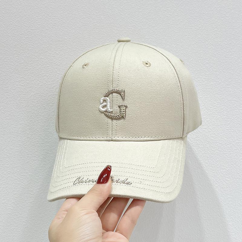 Adjustable Embroidered Letter Baseball Cap - Breathable, Soft Top, Perfect for All Seasons & Anniversaries