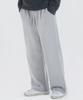 AKIA One-Pleat Wide Lounge Sweatpants [Melange Grey]