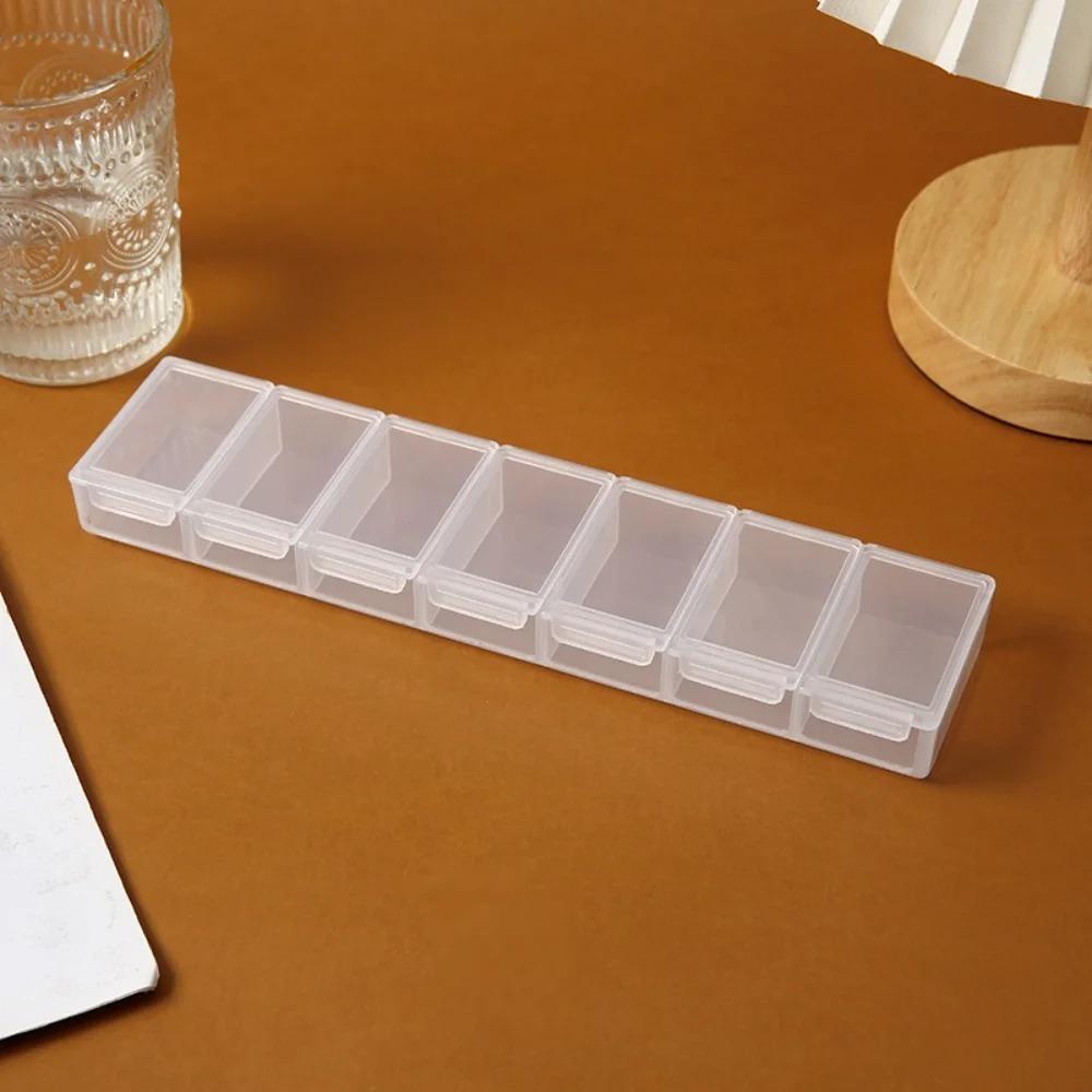 Hot New Weekly Large 7 Day 7 Grids Premuim Pill Case Organizer Box Storage Container for Vitamin Medicine Supplements Fish Oil
