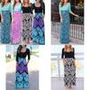 Premium Quality Boho Long Maxi Dress Featuring Floral Vintage Design For Summer