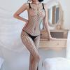 Bodystockings Bodysuit Fishnet Sheer Free-To-Take Off