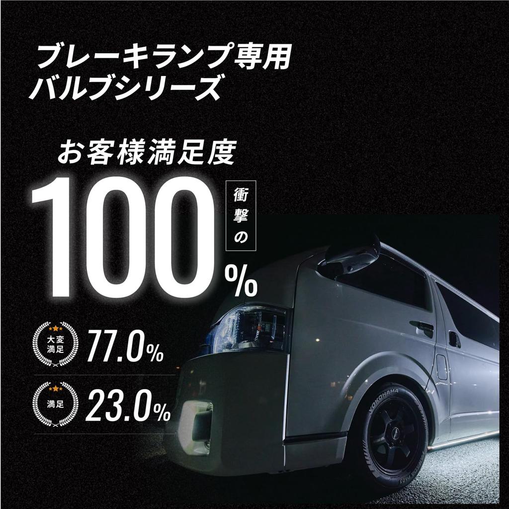 T20 LED Double Red Brake Lamp Tail Lamp 12V Vehicle Inspection Compatible Set of 2 Takenous_Plus (T20 Double)