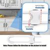 2/4PCS Sliding Cabinet Child Safety Locks Baby Proofing Cabinet Lock Cupboard Latches for Kids On Closet Door Knobs Handles