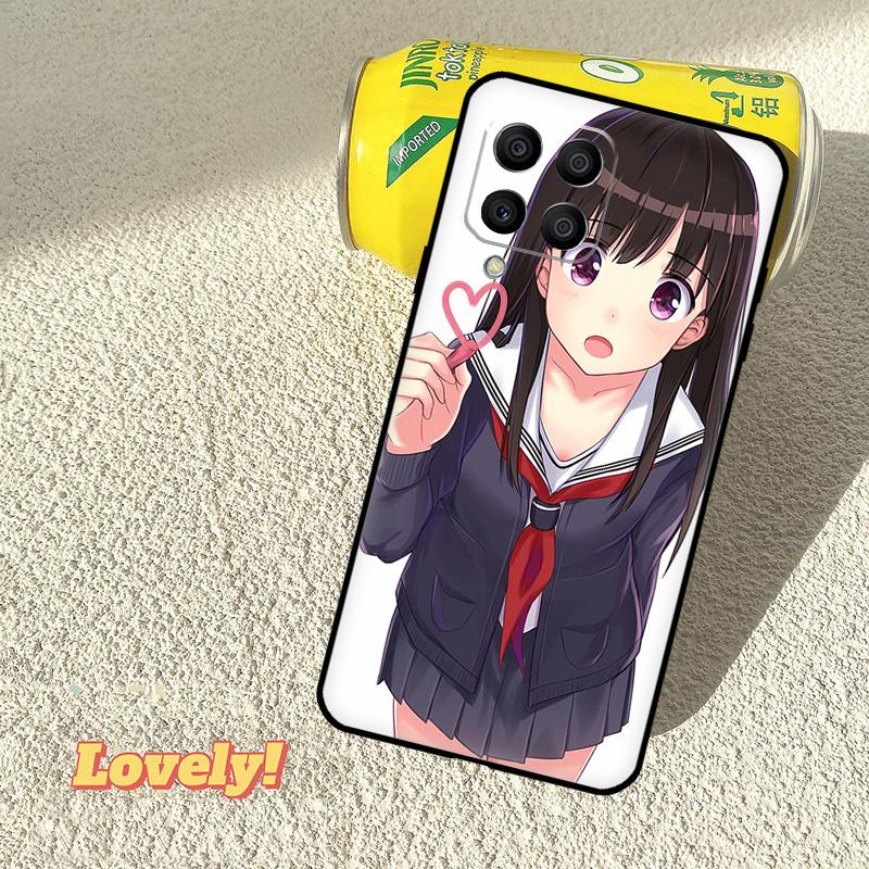 Anime girl cartoon japan cute Case For Samsung Galaxy M53 M16 M11 M21 M31 M35 M12 M13 M14 M15 M36 M56 M32 M52 M55 M34 M54