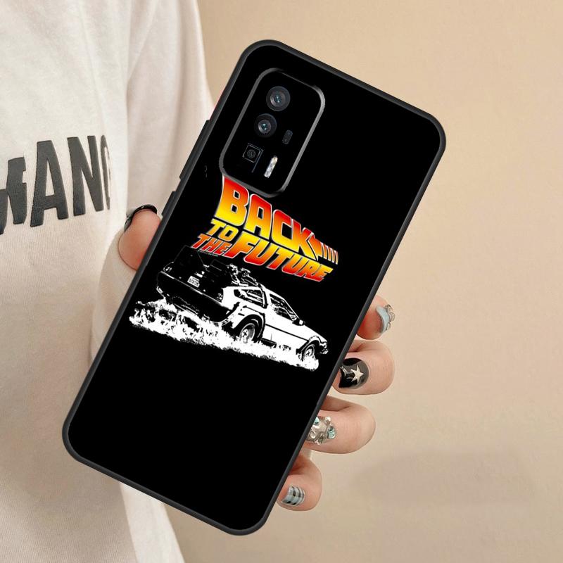 Back To The Future Case For Xiaomi 15 13 14 Ultra 13T 14T 15T Pro 17 Pro Max POCO F5 F6 F7 X5 X6 X7 Pro Cover