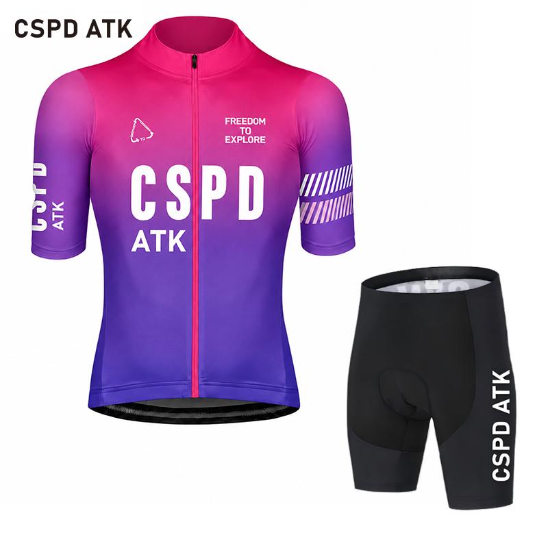 2026 Men's Cycling Suit Set Summer Quick Drying Cycling Jersey High Elasticity Cycling Bib Pro Team Cycling Sportswear Set