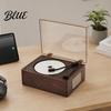 Home Audio Player with Remote Retro Portable Music Speaker Bluetooth-compatible Desktop Device Control for Home Support USB/Type-C Stable Connection