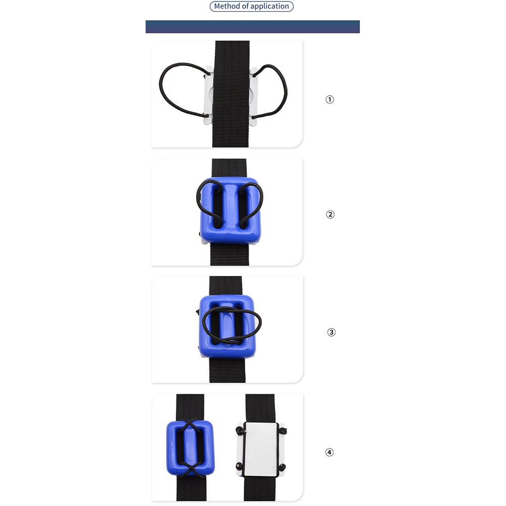 Scuba Diving Weight Fixing Plate Wear Resistant Diving Weight Bottom Plate Adjustable Diving BCD Accessories