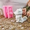 3D Animal Shape Silicone Candle Molds Animal Shape Resin Silicone Molds for Epoxy Resin Candle Making Gypsum Decoration