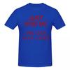 T-shirt Unisexe Just Kiss Me We Can Talk Later Blague Amusante Manches Courtes en Coton Grande Taille Unisexe