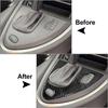 LHD Carbon Fiber Automatic Gear Shift Panel Cover Trim Decoration For BMW 6 Series E63 E64 2004-2010 M6 2006-2010
