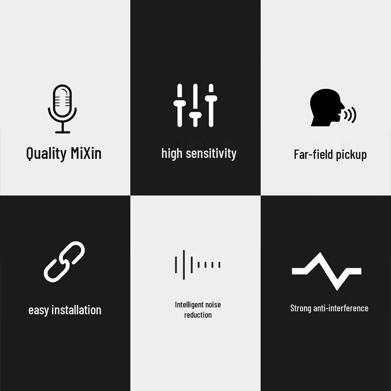 Runpu Professional Wired Gooseneck Delegate Conference Microphone (CN version)