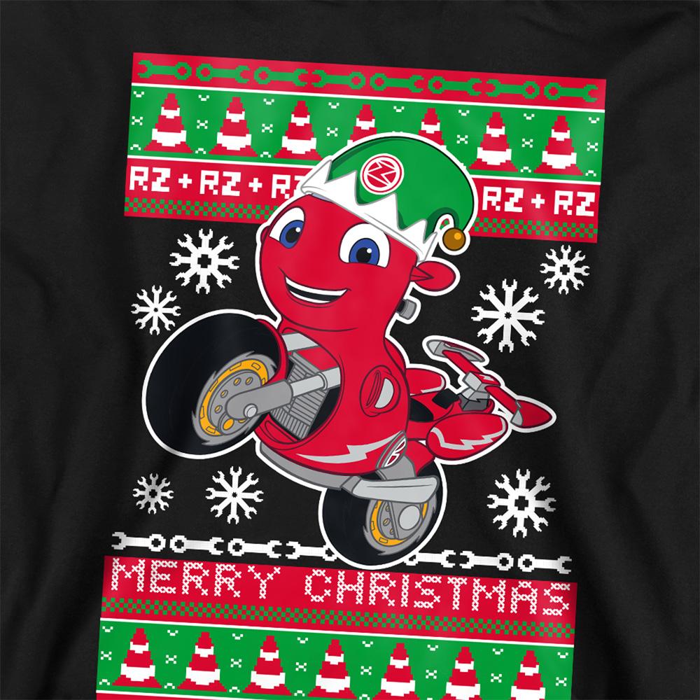Ricky Zoom Childrens/Kids Motorbike Christmas Pullover Hoodie