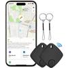 Air Tracker Tags 2 Pack - for iOS Only - Bluetooth Keys Finder Luggage Tracker Compatible with Apple Find My APP, Item Locator for Luggage, Backpack