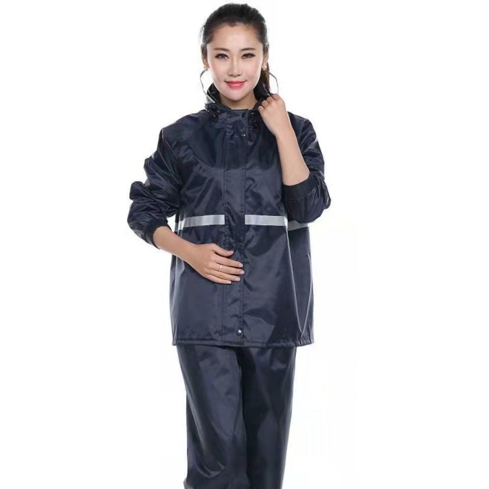 Unisex Anti-Storm Raincoat and Pants Set for Cycling and Labor Protection