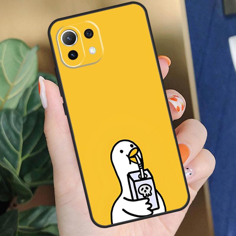 Cartoon Duck Knife Case For Xiaomi 17 Pro Max 14 15 Ultra 13T 14T 15T Pro POCO F8 F7 F5 F6 X5 X6 X7 Pro Coque