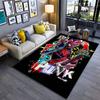 Spider Punk Rock Style Carpet Suitable As a Non-slip Mat for the Living Room or Bedroom Sofa