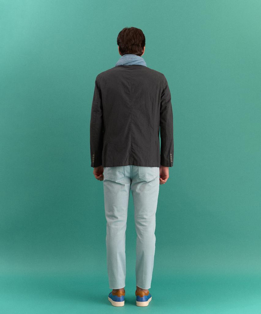 Panicale Charcoal Cotton Linen Jacket