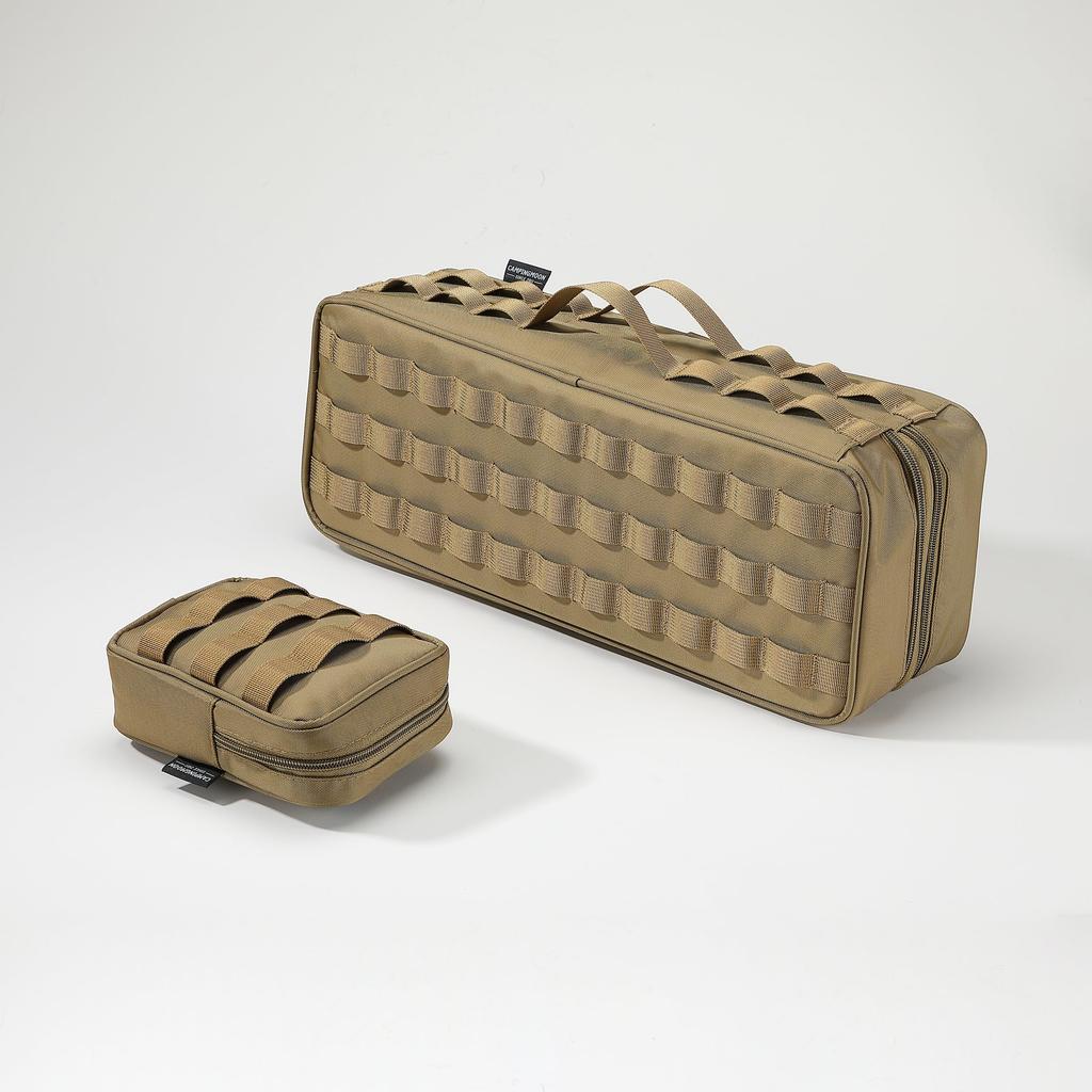 CAMPING MOON Camping Peg, Peg Hammer, Lantern Storage Case, 40cm Toolbox Bag, Goal Zero Pouch, Coyote BG-40