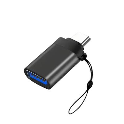 USB 3.0 auf Typ C/USB und Typ-C-Adapter OTG-Konverter für Mobiltelefon-Maus USB-Anschlussadapter mit Lanyard