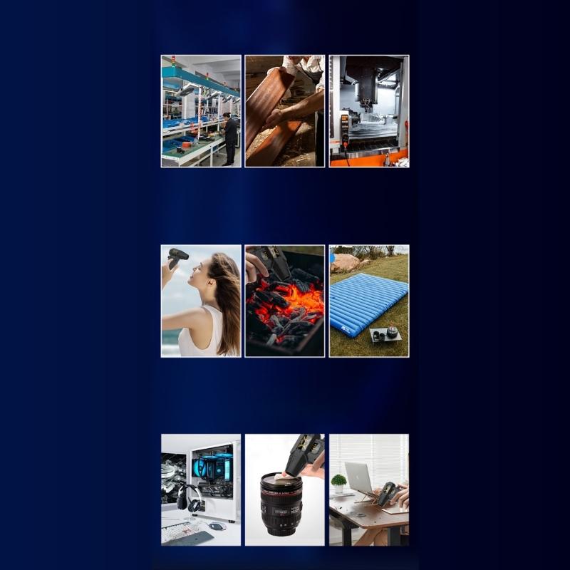 Cordless Handheld Vacuum Cleaners 130000RPM Suction Power, Lightweight, Compact Ideal for Home, Office, Car