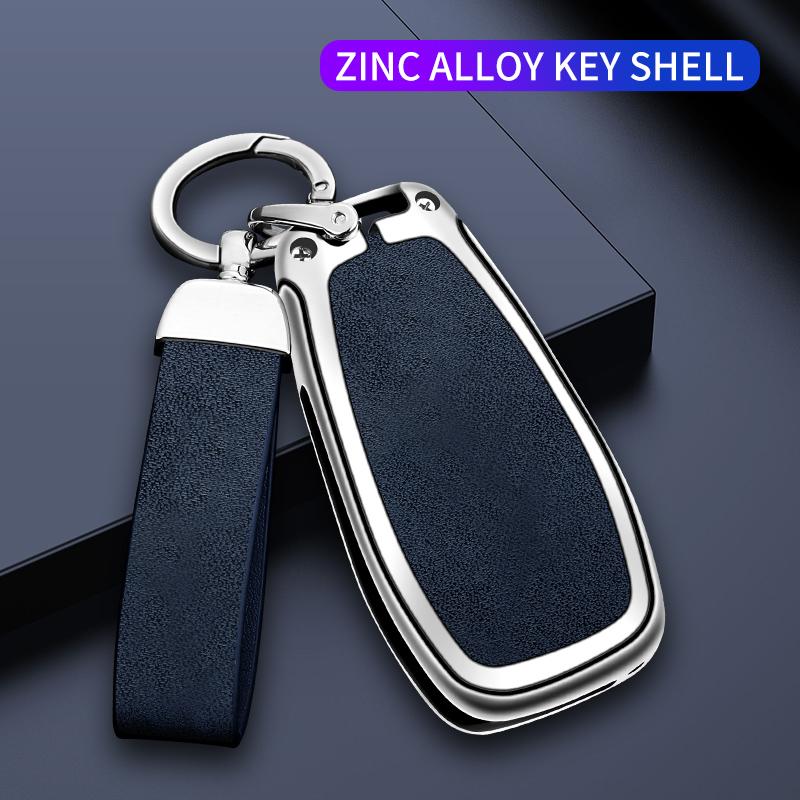 Zinc Alloy Car Key Case Cover Protector Shell For Chevrolet Cruze Cross Cobalt Captiva Spark Sonic Aveo Tracker Onix Rs Malibu