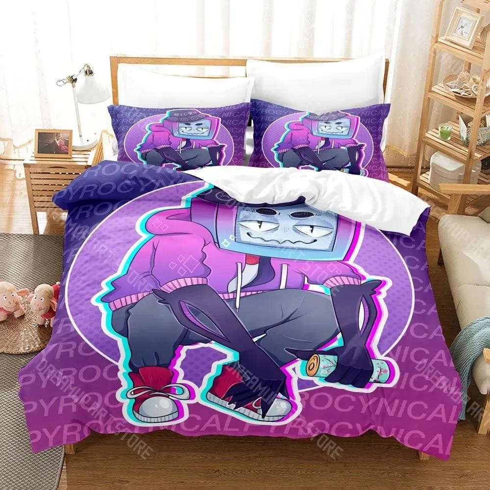3D Print Pyrocynical Bedding Set Single Twin Full Queen King Size Bed Set Aldult Kid Bedroom Duvetcover Sets