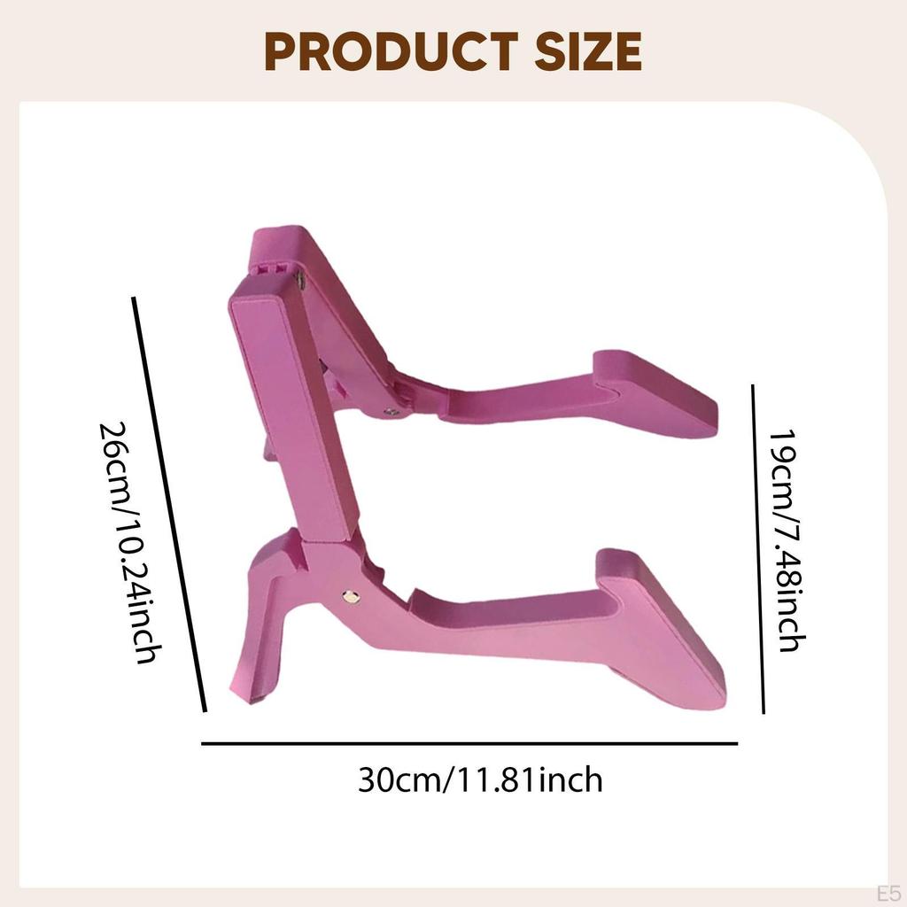 Πτυσσόμενη Βάση Κιθάρας Σχήματος Α Φορητή Θήκη Αξεσουάρ Μουσικού Οργάνου για Ακουστική