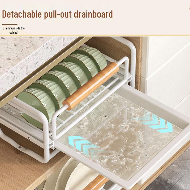 Cabinet Dish Drying and Storage Rack
