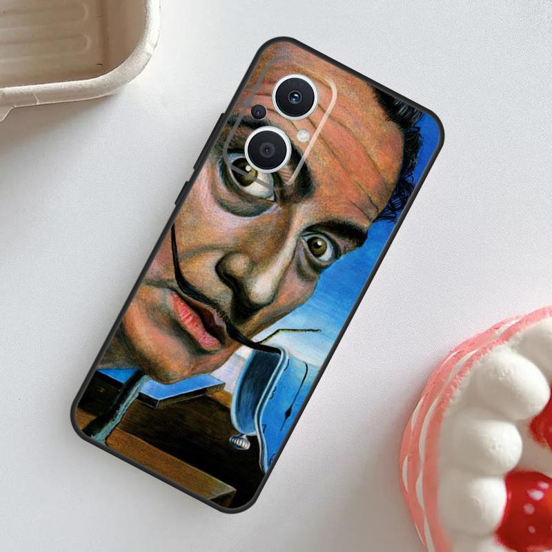 Salvador Dali Art Case For OPPO Reno 10 Pro 11F 4Z 5Z 8T 4 5 6 7 8 Lite OPPO Find X2 X3 Neo X5 X6 Pro Cover