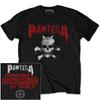 Pantera Horned Skull Stencil Shirt S-XXL Tshirt Official Band T-Shirt