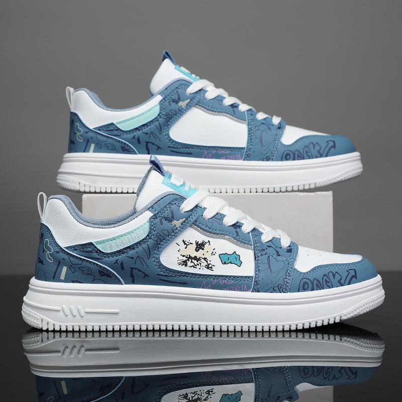 Herbst neue lässige flache Schuhe Studenten Low-Top Sports kleine weiße Trendschuhe