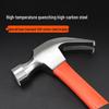 Carpenter's Claw Hammer: Durable Steel, Nail Puller, Compact One-Piece Design for Household Use