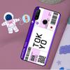 Boarding Pass Ticket For Huawei Nova 5T 9 10 SE 7i 8i 11i 12i Y60 Y61 Y70 Y72 Y73 Y90 Y91 P20 P40 P30 Lite Case