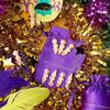 Suzile 12 Pieces Baby Jesus 1.5'' King Cake Figure with Gift Bag Resin Mini Jesus Figurines Bulk for Mardi Gras Party King Cake Toppers Decorations