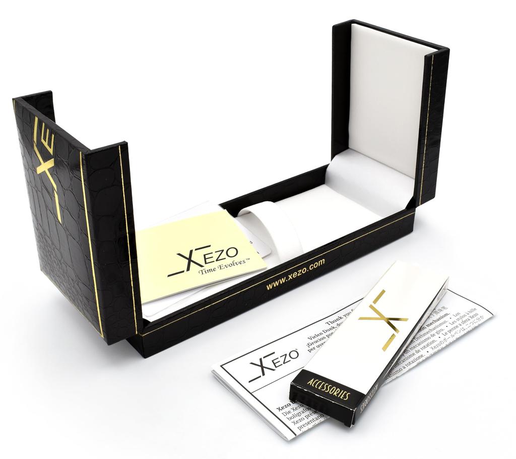 Xezo Maestro Black Fountain Fine Chrome No Two Pens Alike Mother-of-Pearl Pen, Nib, Plated, Handcrafted,