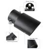   Exhaust Tips 1.5-2.1 Inch Inlet Car Auto Exhaust Tailpipe Stainless Steel Modification Accessories High-Temperature Resistant