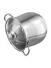 304 Stainless Steel Soup Pot with Tempered Glass Lid Perfect for Steaming