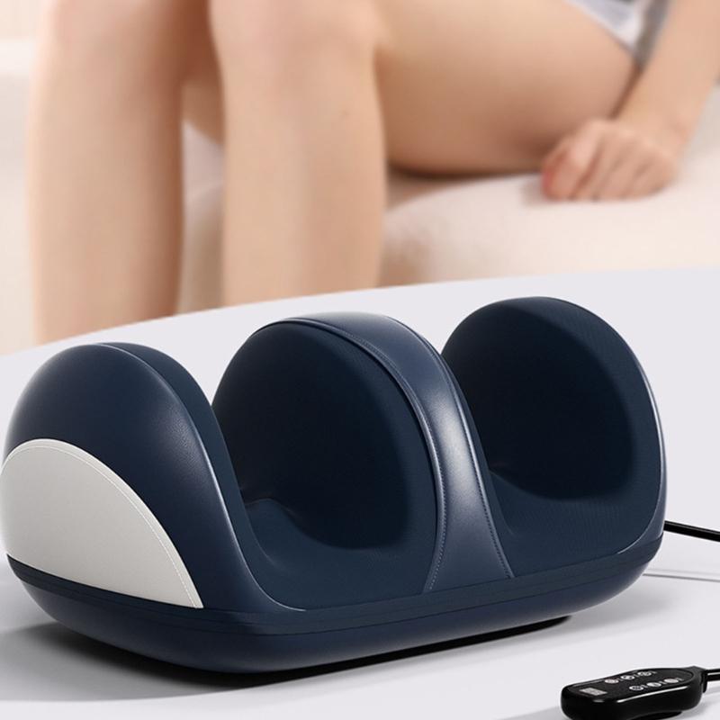 Heated Shiatsu Electric Foot Massager With Knead Rollers For Women and Men Calf Muscle Relief And Care