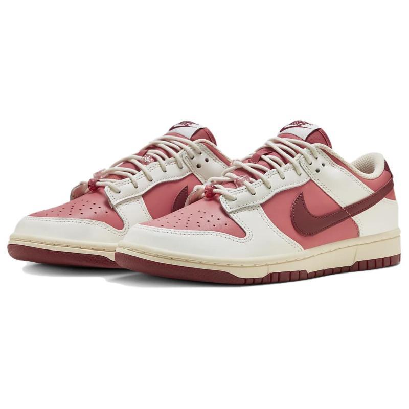 Nike Dunk Low "Valentine’s Day" Low Top Lifestyle Casual Shoes for Women in White and Red HF0736-161