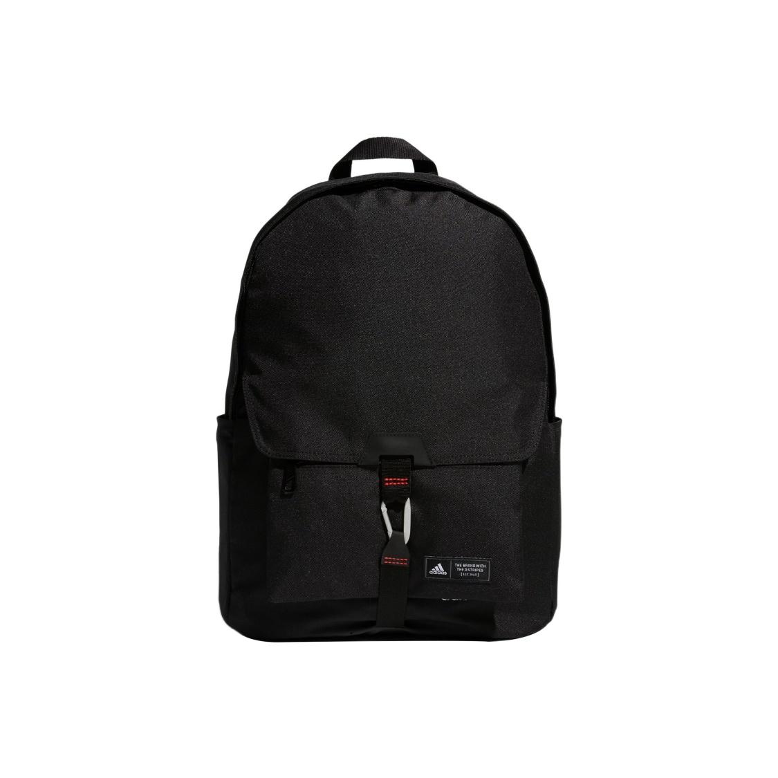Adidas Recycled Polyester Backpack Regular Unisex Black Black