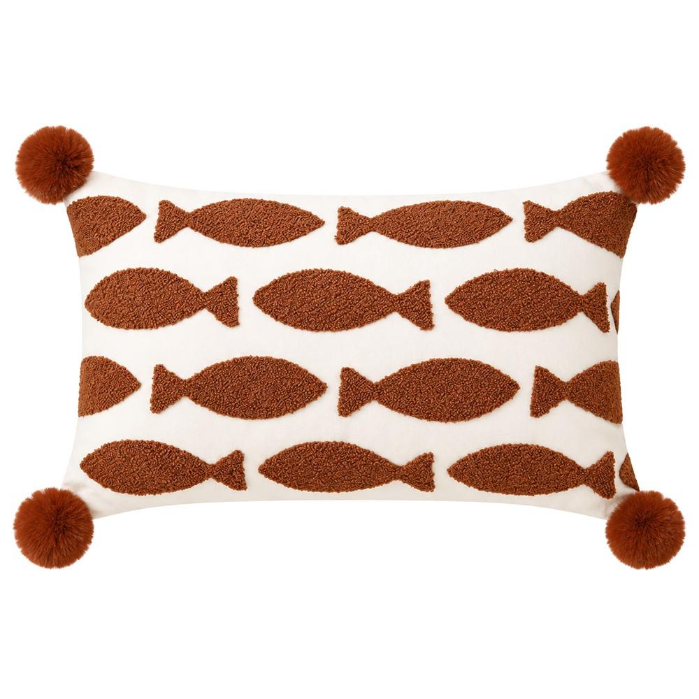 Nordic Style Embroidered Cushion Cover Embroidery Design Sofa Cushion Pillow For Bedroom