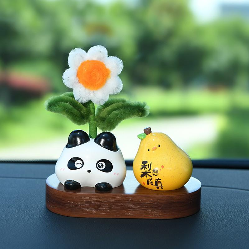 Decoração de Carro com Flor de Resina com Design Criativo para Meninas Casa Escritório Presente