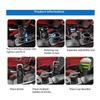 Versatile Car Cup Holder Multifunctional Car Cup Stand Sturdy & Reliable Cup Organizers Rotating Rack for Easy Access