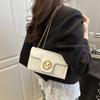 Women's Messenger Bag  Spring New Chain Small Square Bag Fashionable and Casual Simple Retro Small Bag