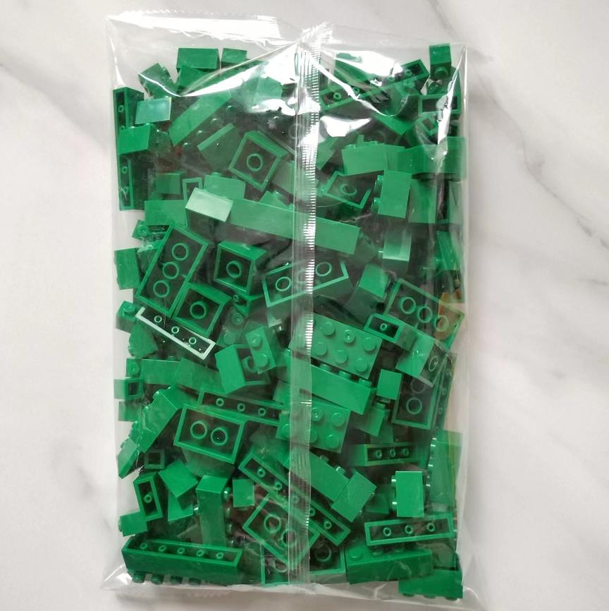 Bulk Building Blocks Large bricks 17 Single colour 260g Free assembly Compatible Children's educational creative toys DIY